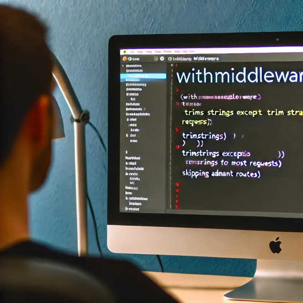 Fine-Tuning Input Handling in Laravel: Customizing TrimStrings and ConvertEmptyStringsToNull Middleware