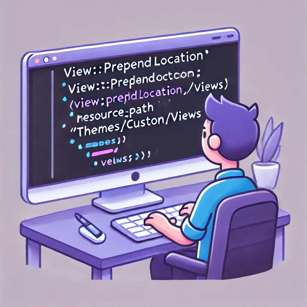 Simplifying View Path Management with Laravel's prependLocation