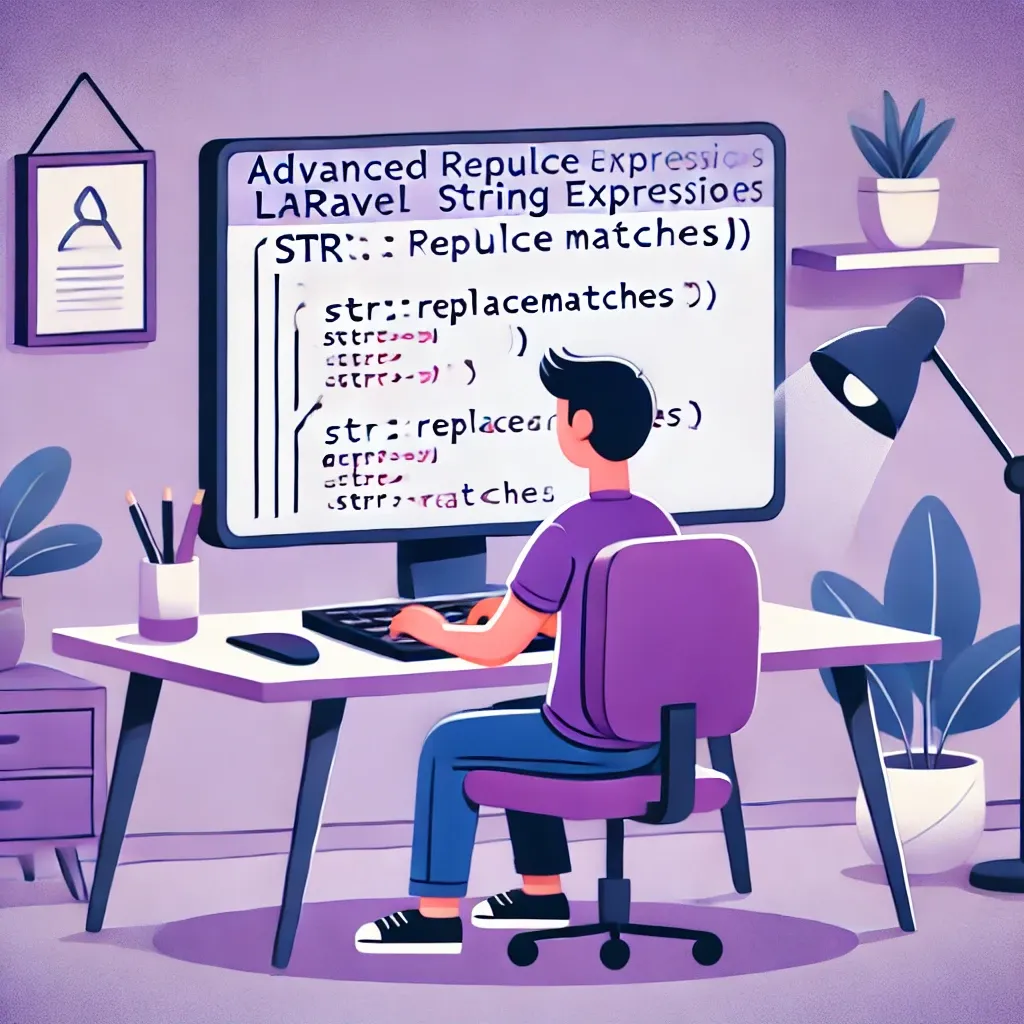 String Pattern Replacement in Laravel: Using replaceMatches